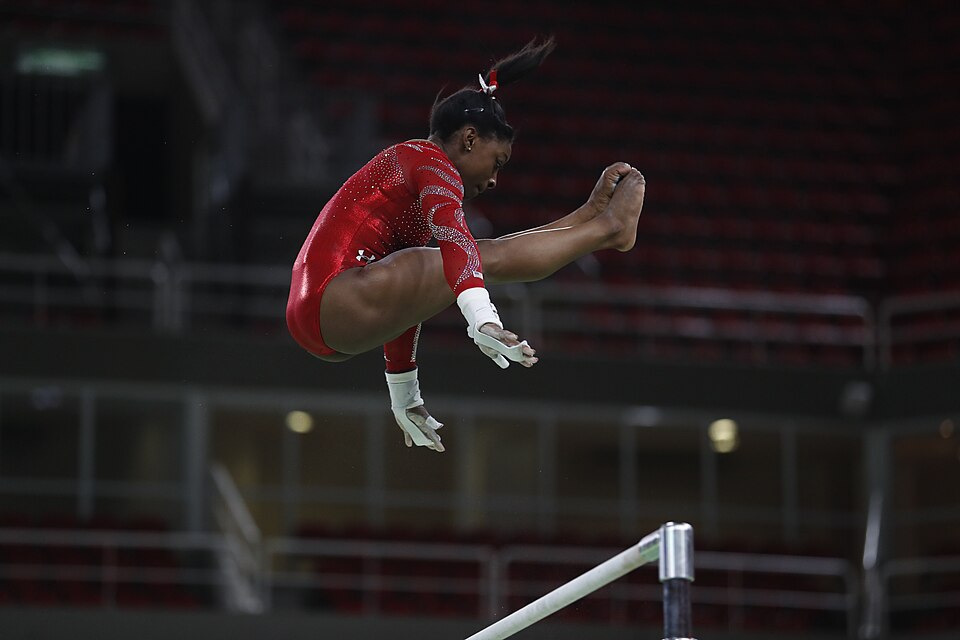 Biles wins Olympic all-around
