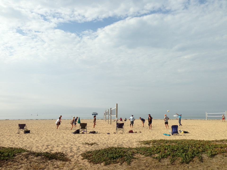 Beach volleyball joins the Olympics