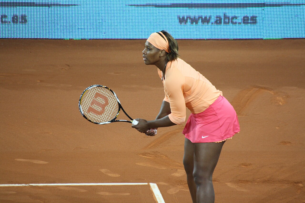 Serena Williams at the Madrid Open