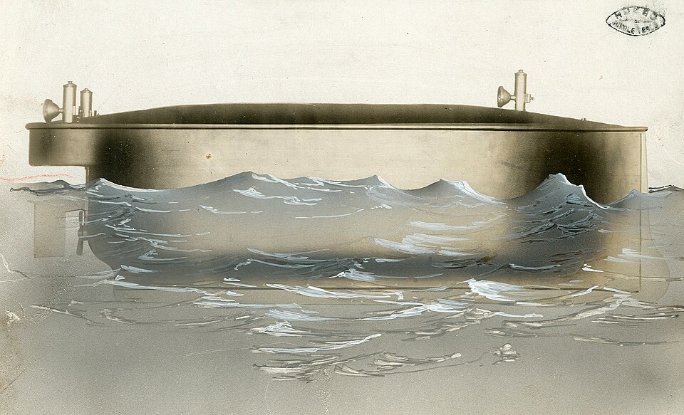 Radio-controlled boat demonstrated