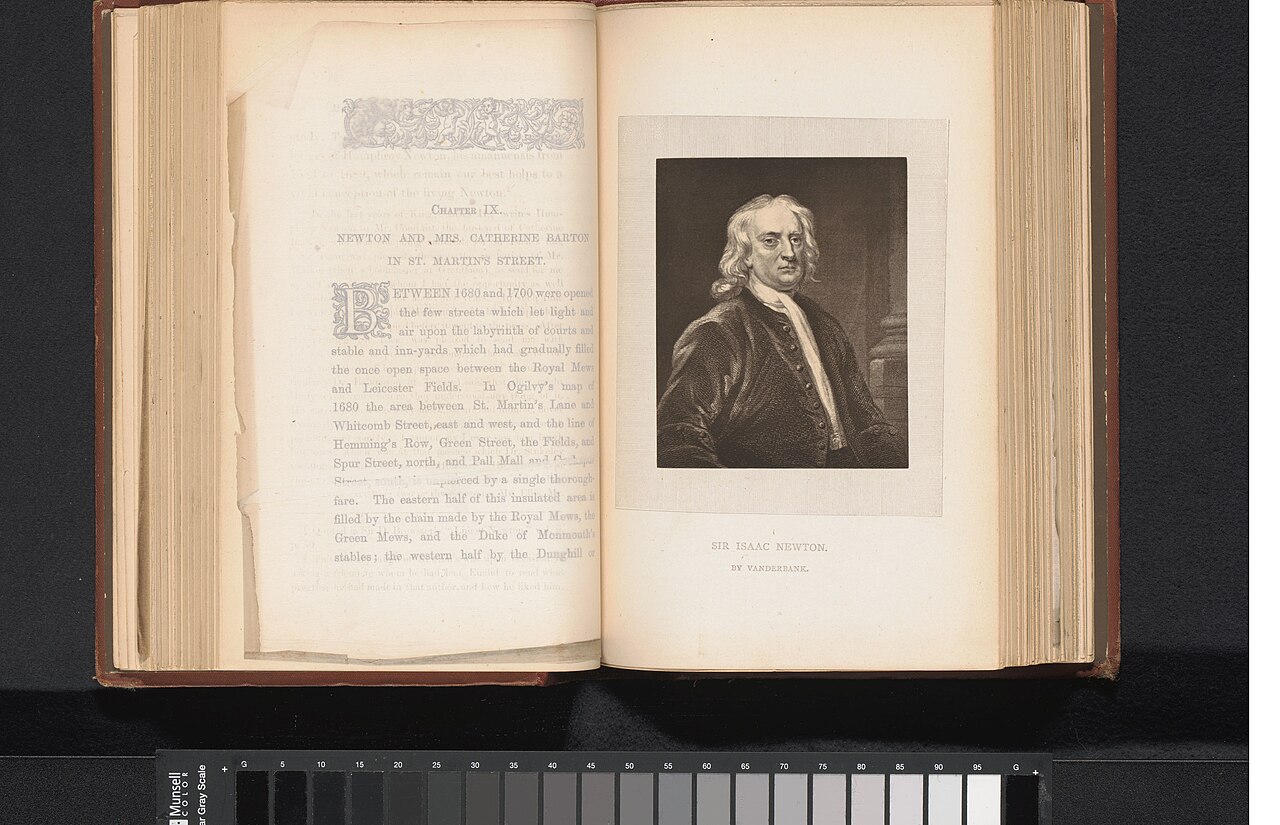 Portrait of Isaac Newton