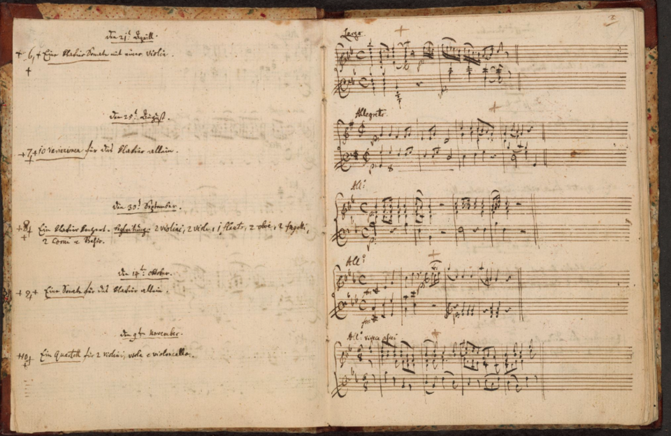 First keyboard compositions