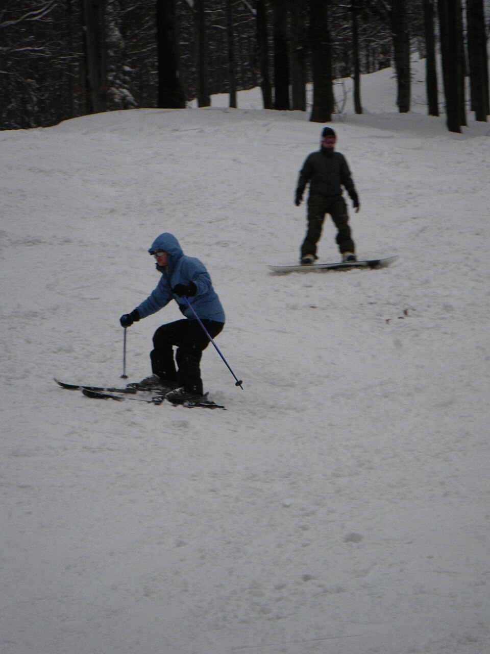 First organised slalom competition