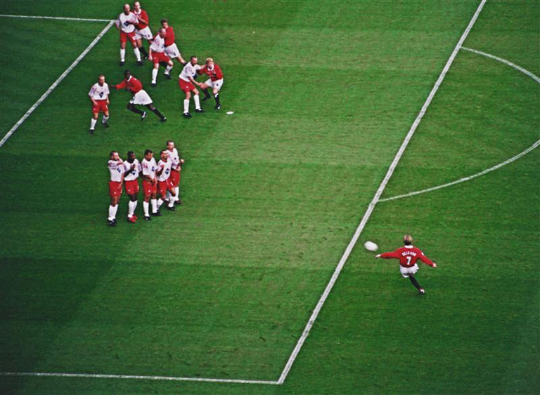Manchester United wins the treble