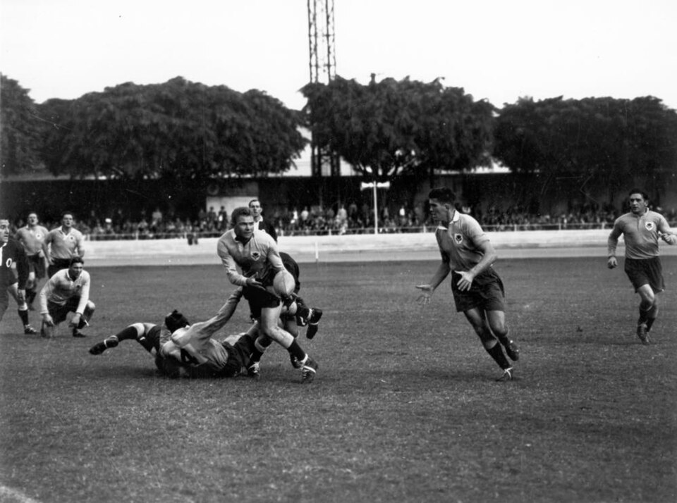 First rugby international