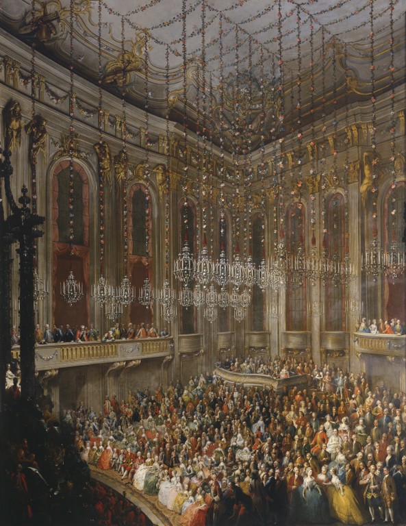 Performs for the imperial court