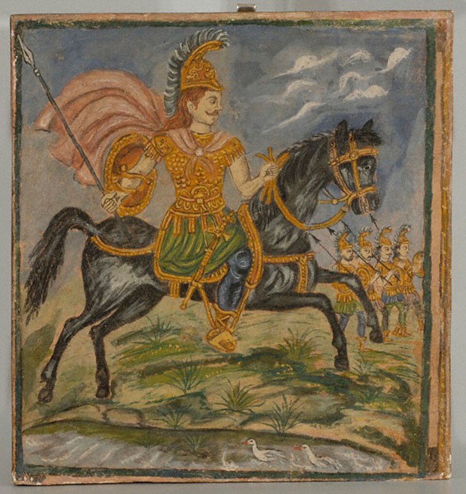 Persepolis burned