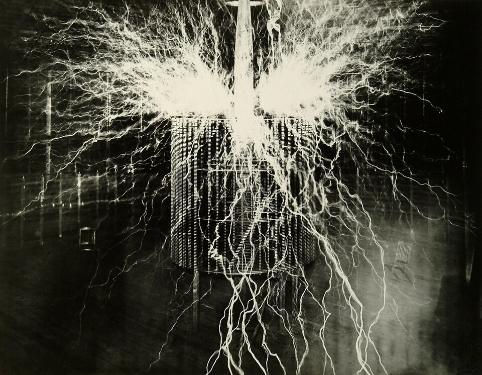 Demonstrates the Tesla coil