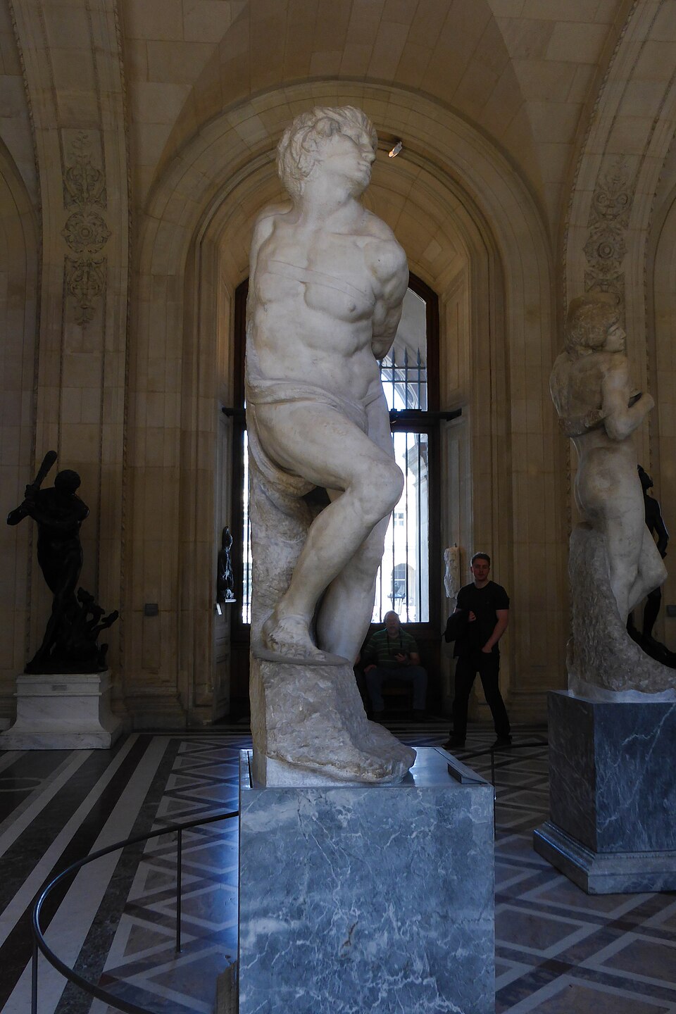 Settles permanently in Rome
