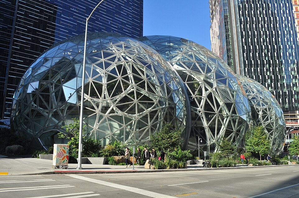 Amazon Spheres open