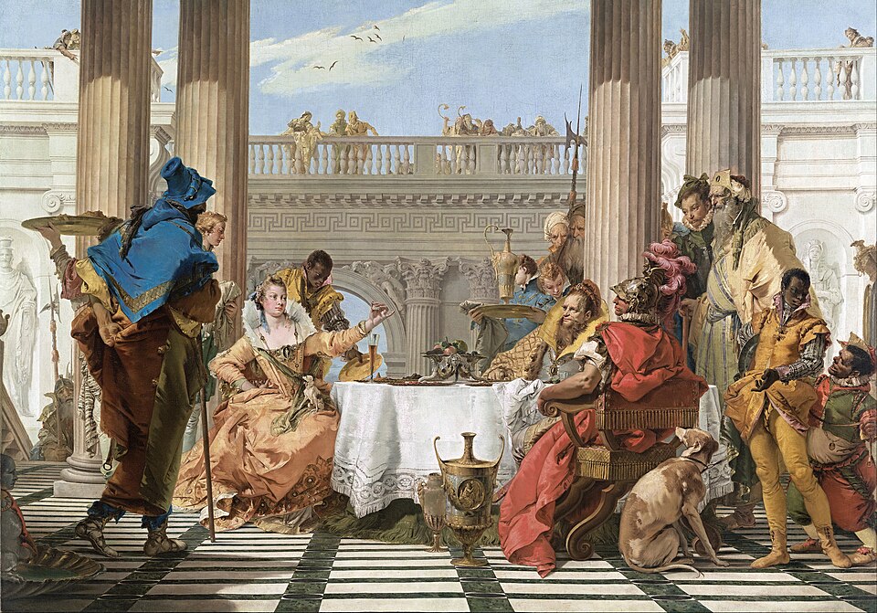 Meets Mark Antony at Tarsus