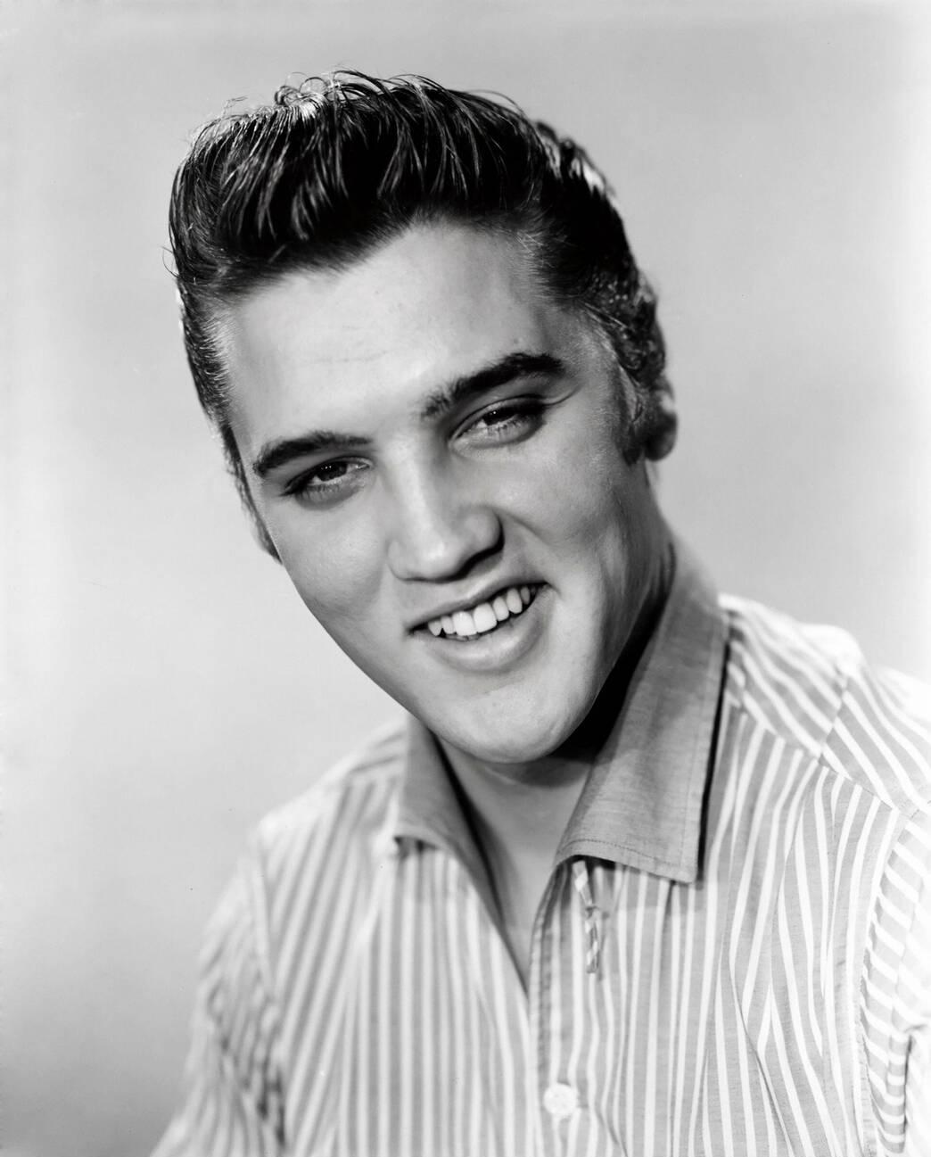 Elvis Presley in a 1956 publicity portrait