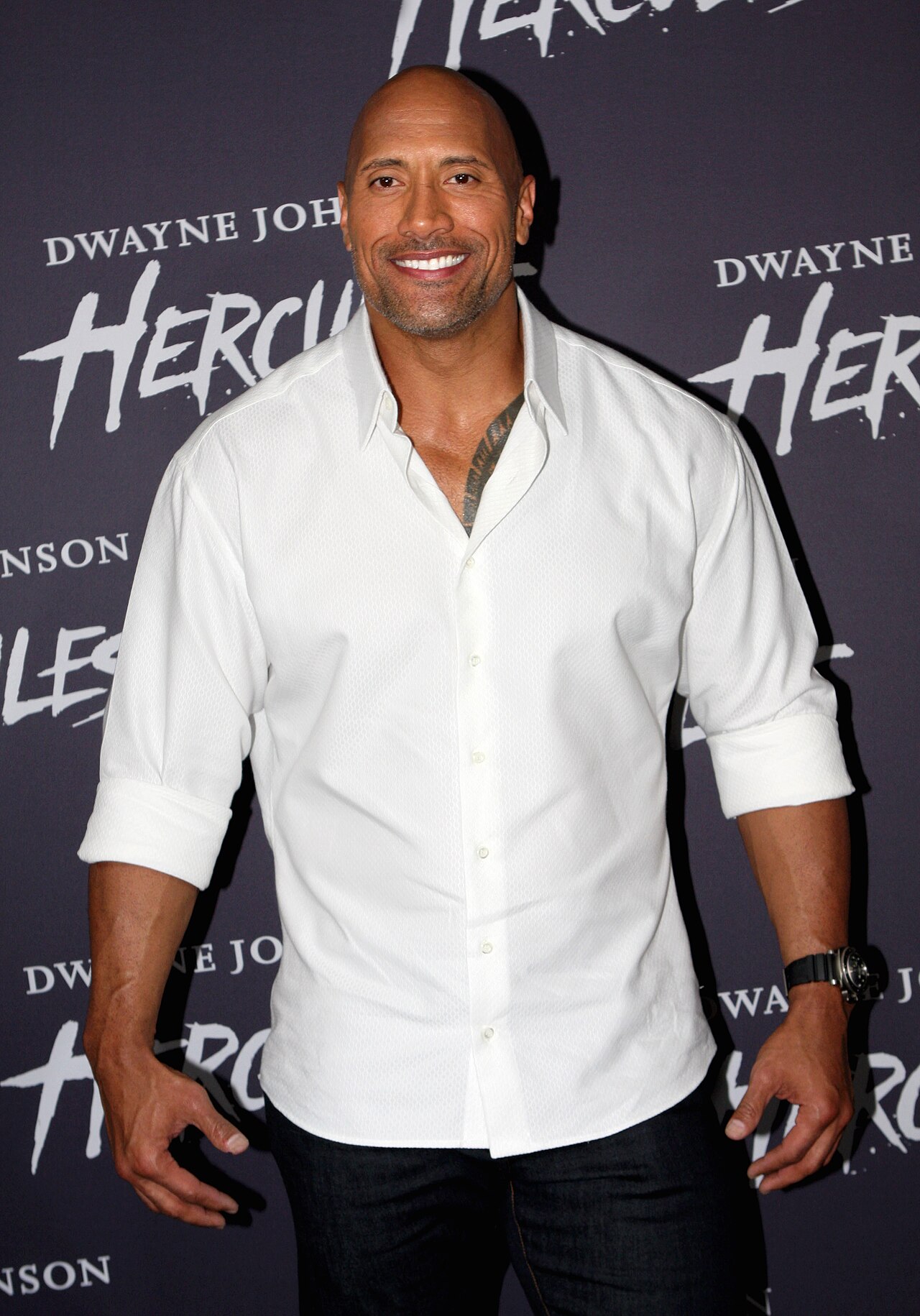 Dwayne Johnson at a public event