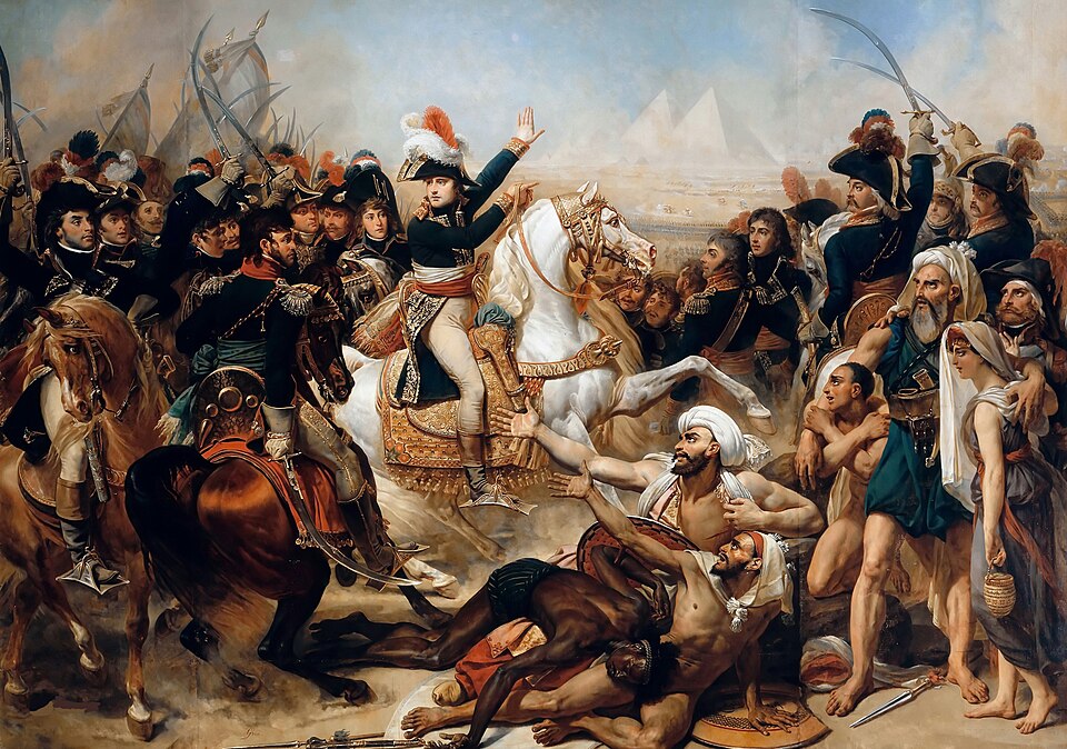 Invades Egypt