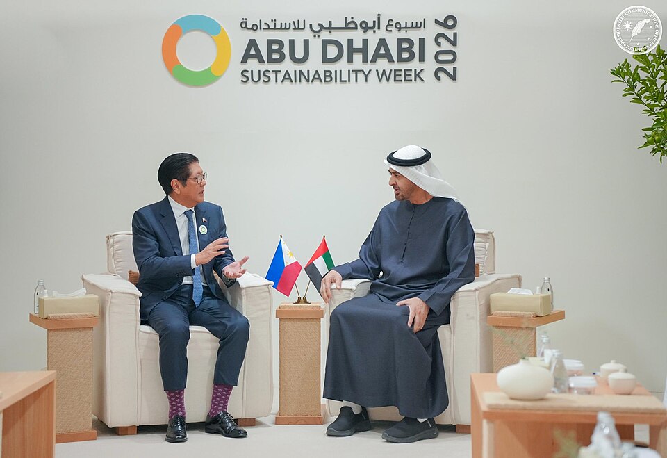 Welcomes Philippine president