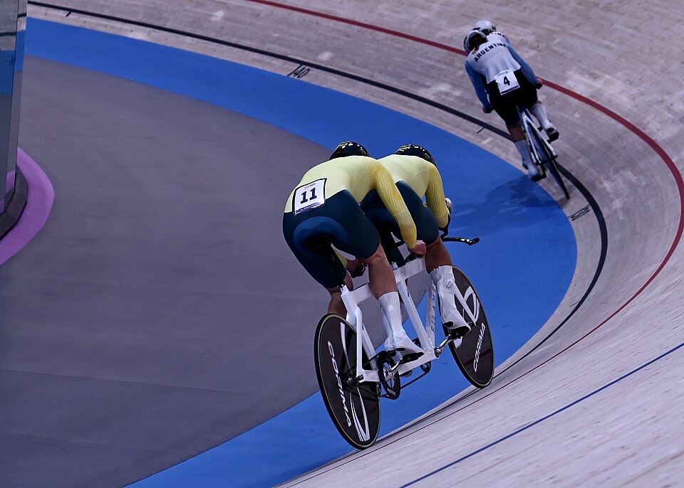 Track cycling reaches event parity