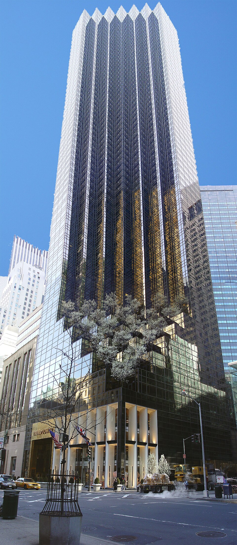 Trump Tower opens