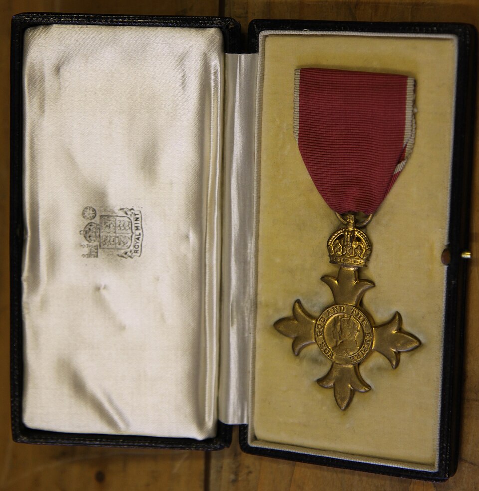 Appointed OBE
