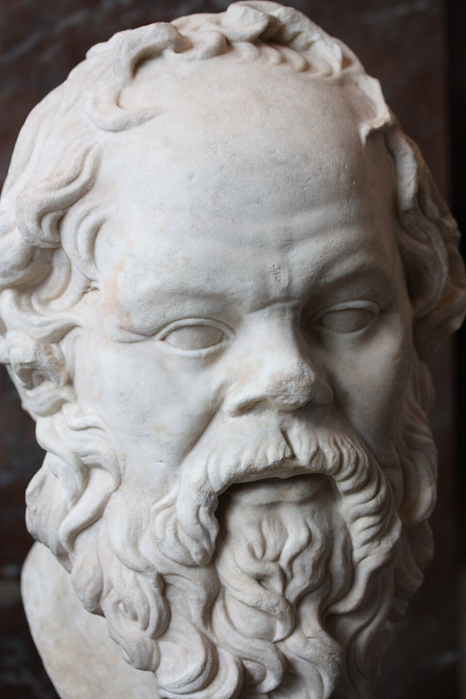 Begins public philosophical questioning