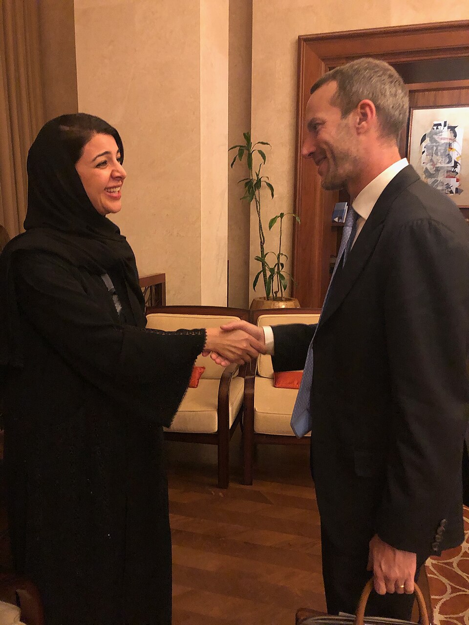 International Cooperation minister