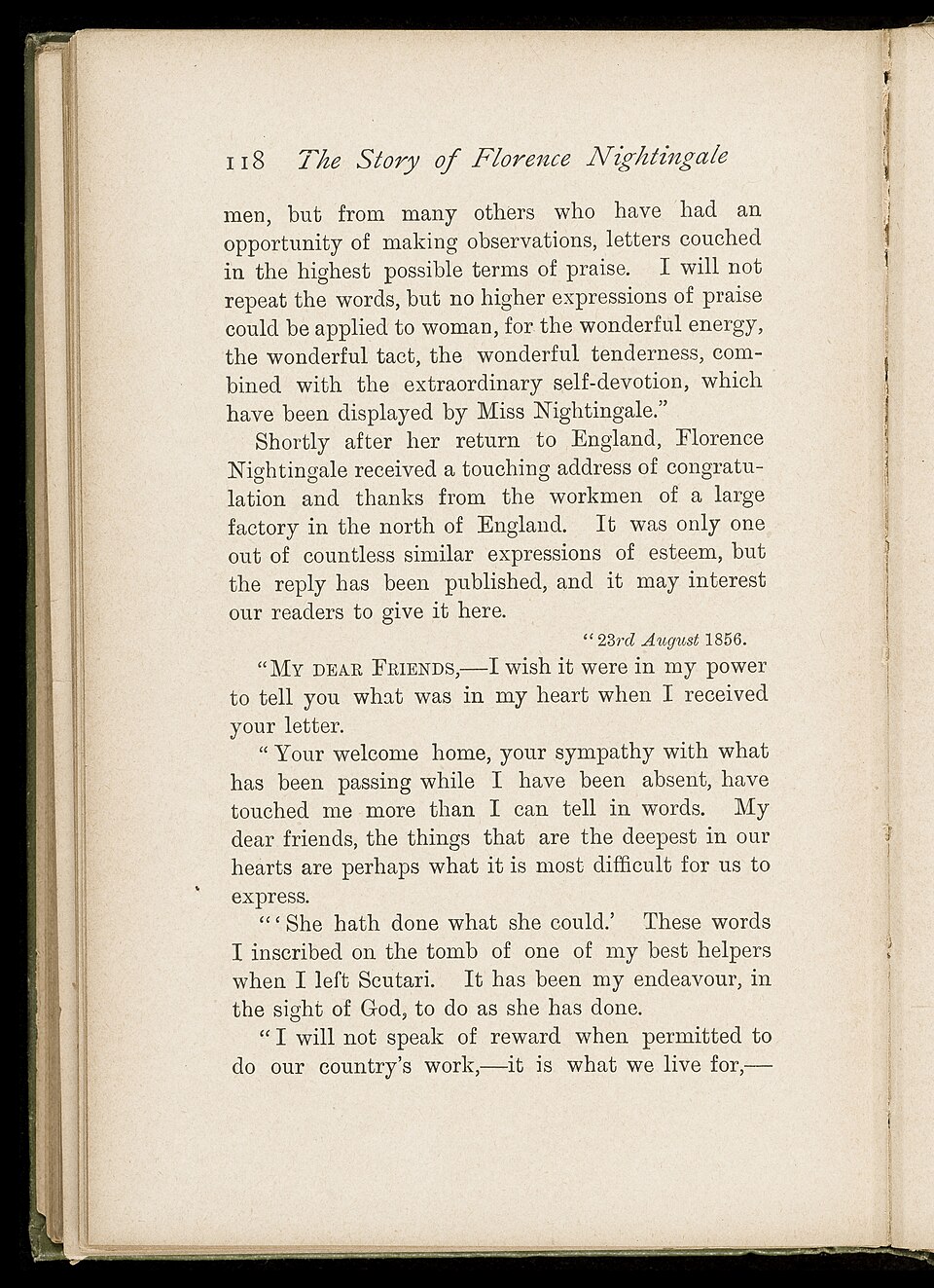 Departs for the Crimean War