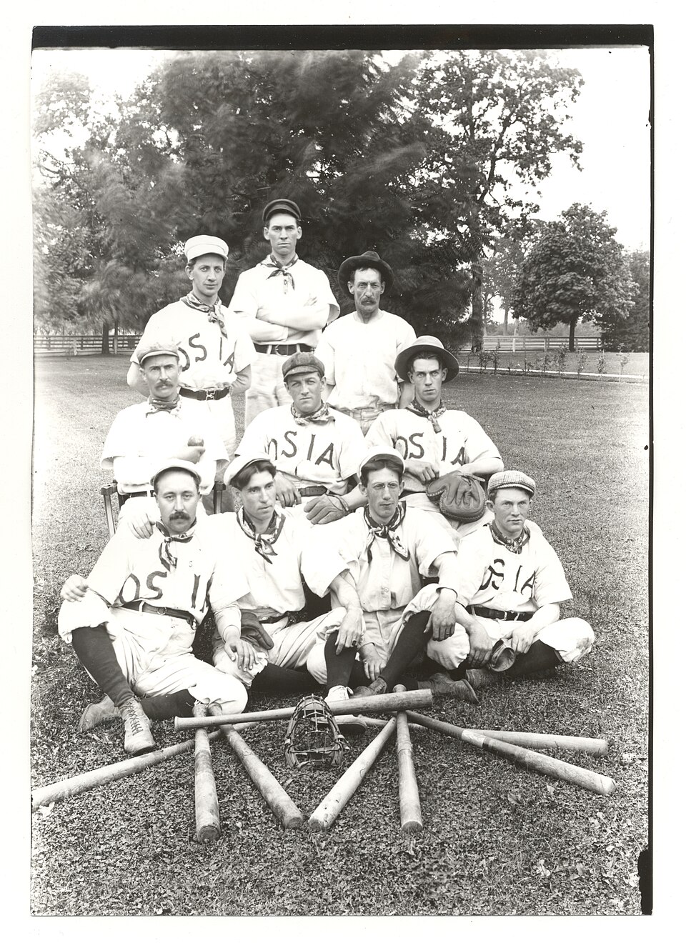 Moses Fleetwood Walker plays in a major league