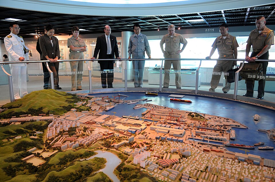 First overseas construction contract