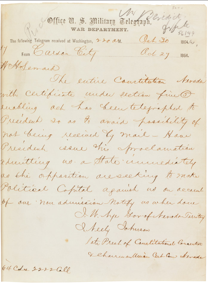 Thirteenth Amendment passes Congress