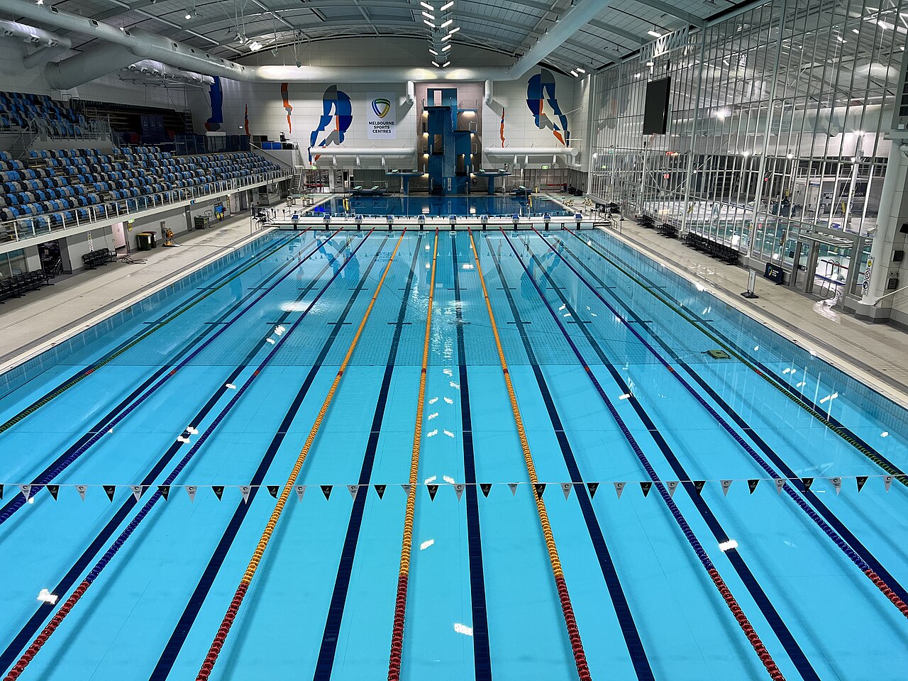 Competition swimming pool