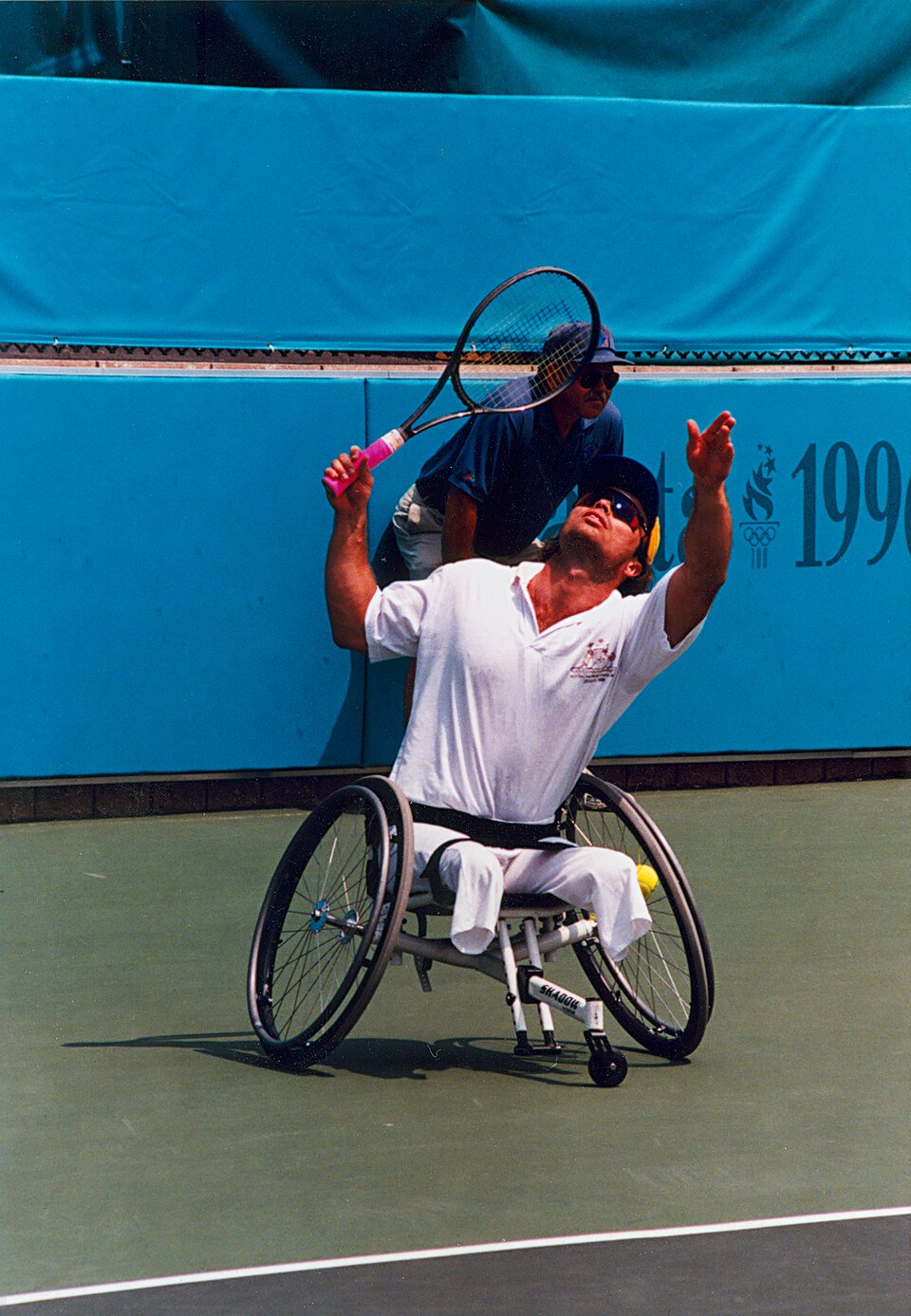 Wheelchair tennis becomes a medal sport