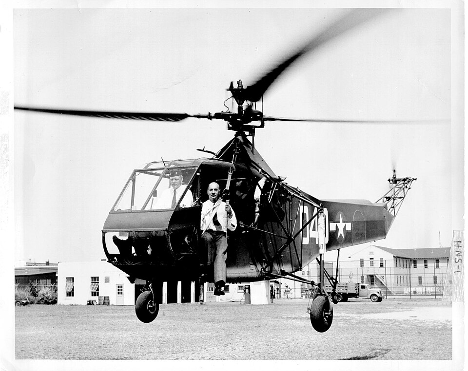 R-4 production helicopter