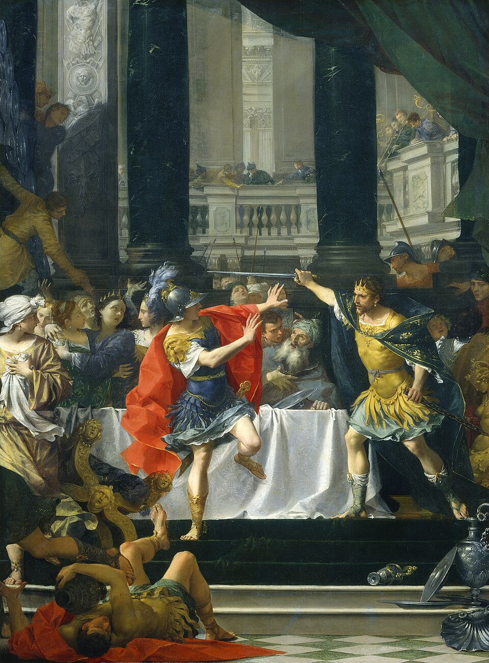 Acts as regent