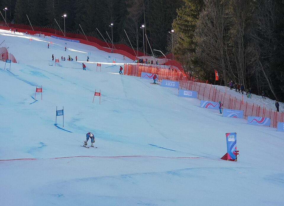 Freestyle skiing enters the Olympics