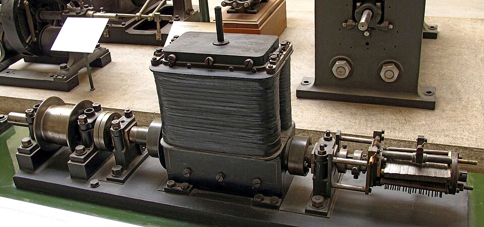 Discovers dynamo-electric principle